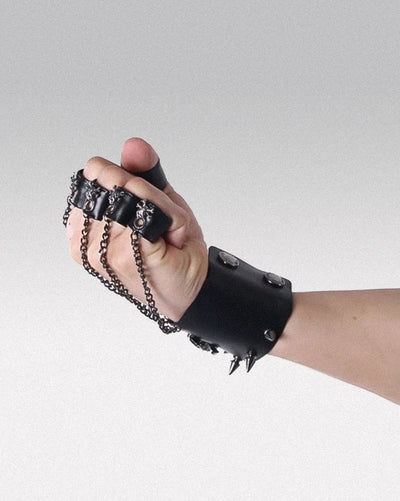Skull bracelet glove - TECHWEAR STORM™