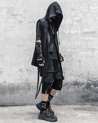 Darkwear Sleeveless Cloak ’Yame’ - TECHWEAR STORM™