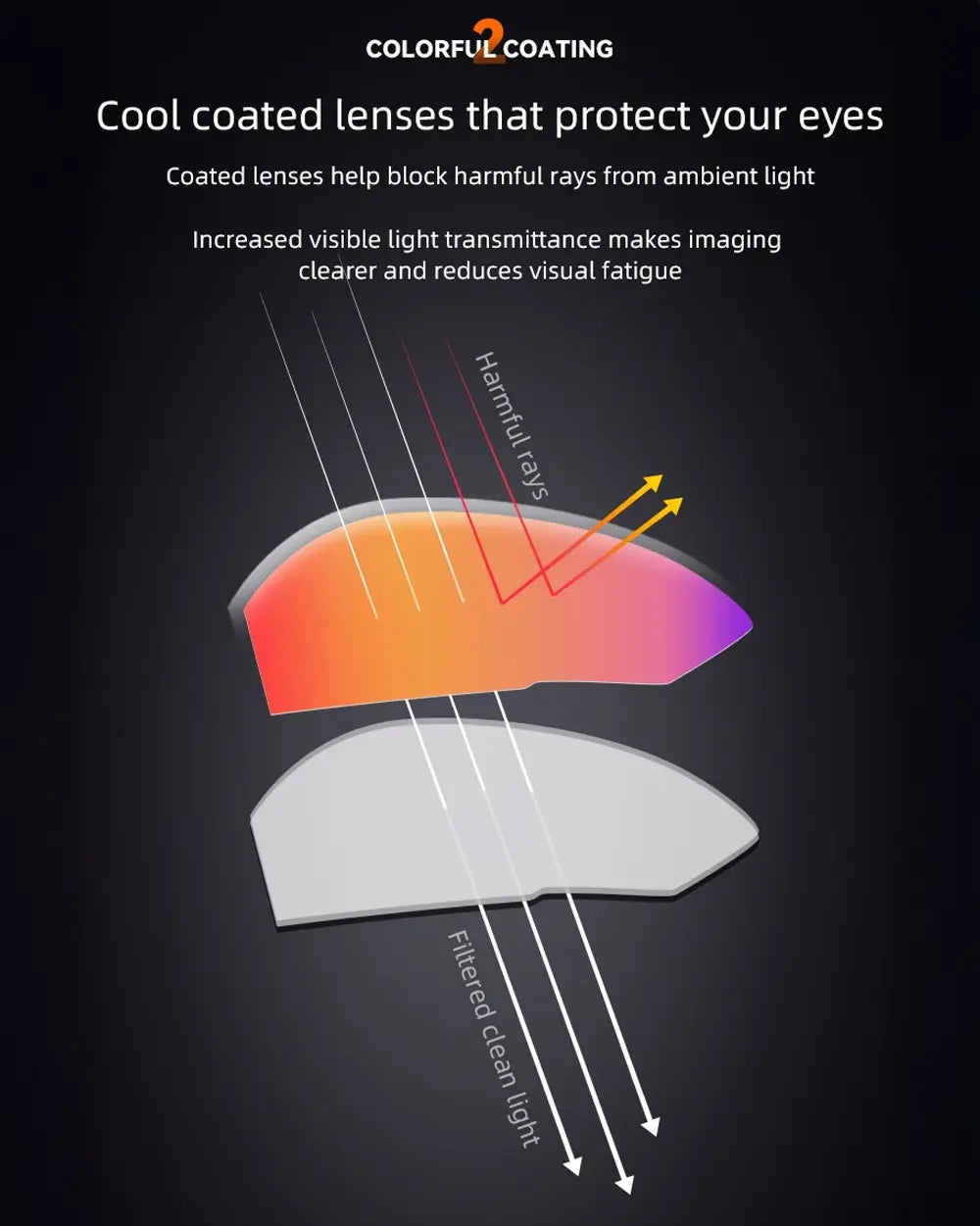 Sunglasses with interchangeable lenses ’Recon’