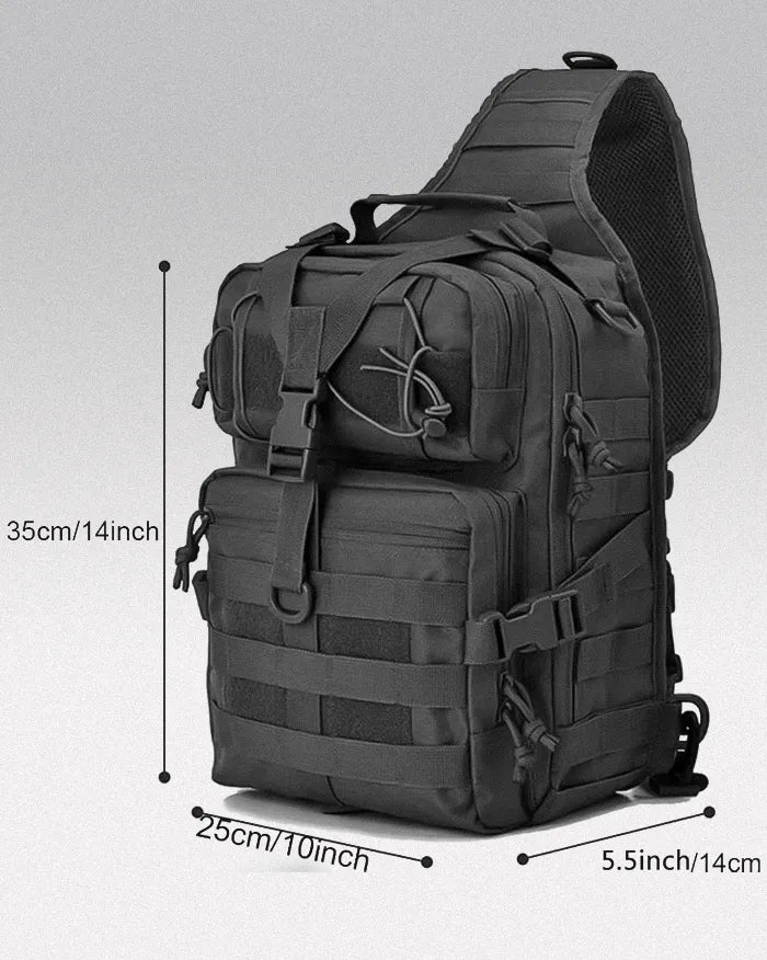 Tactical crossbody bag ’Tsu’ - TECHWEAR STORM™