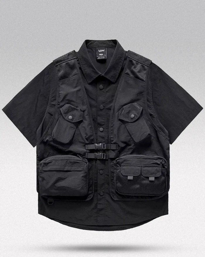 Tactical short sleeve shirt ’Aoki’ - TECHWEAR STORM™