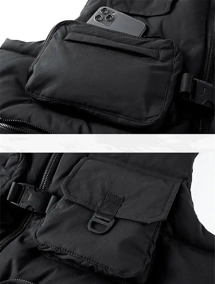 Techwear Vest "Yashio" storage