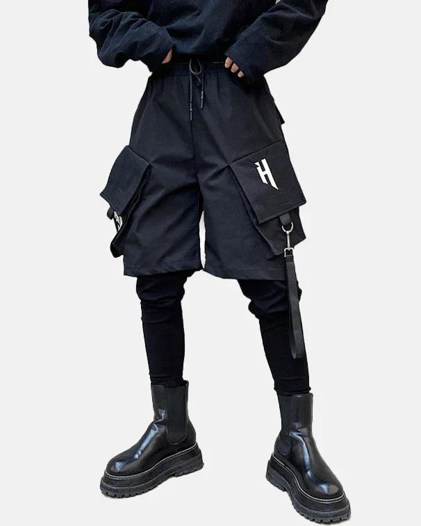 Techwear Cargo Pants - Faux Two Piece Hirako - TECHWEAR