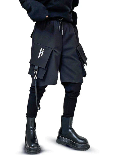 Techwear Cargo Pants - Faux Two Piece Hirako - TECHWEAR