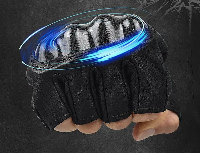 Techwear Fingerless Gloves "Gunky"