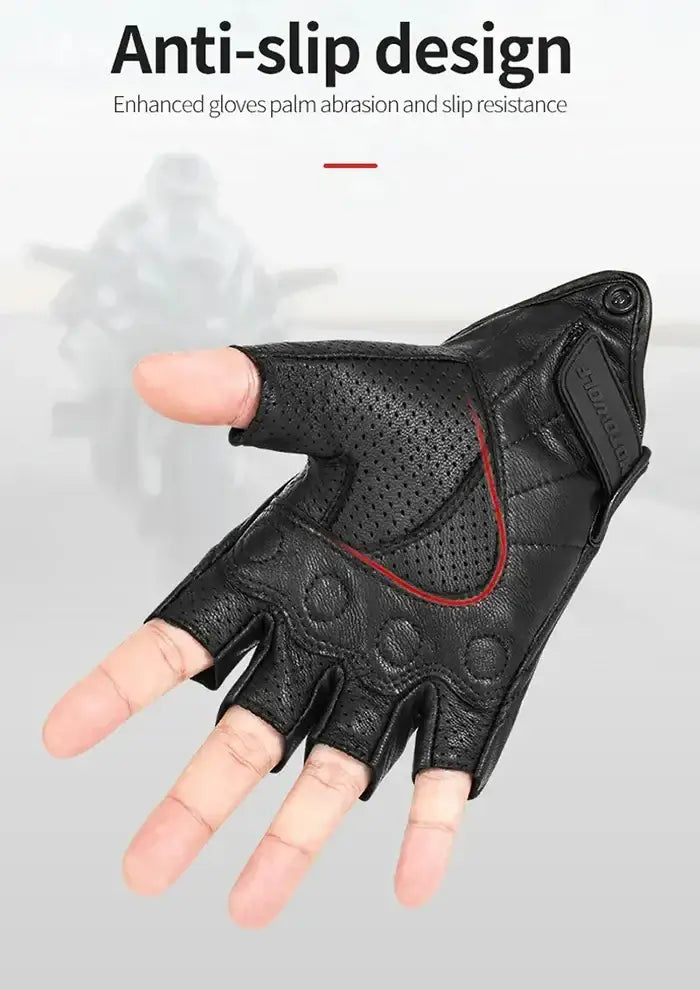 Techwear Fingerless Gloves "Kitaka" with his anti slip design