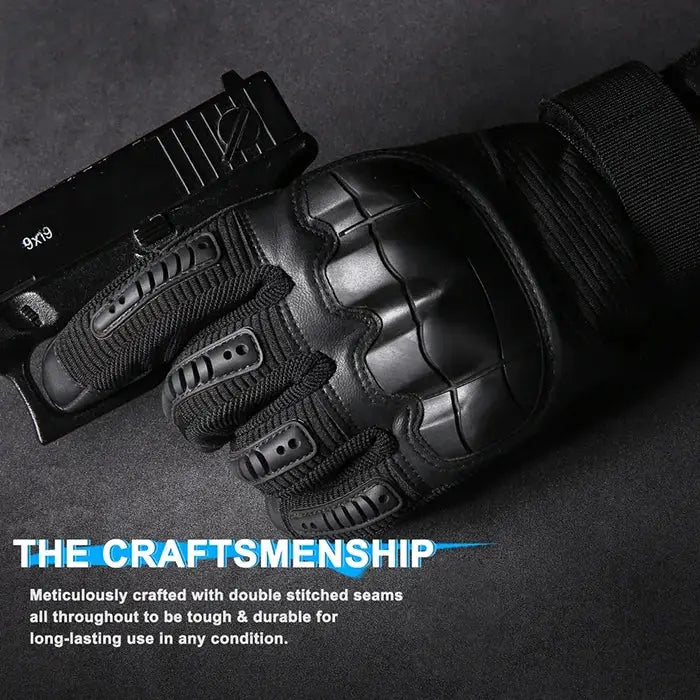 the craftmanship of Tactical Gloves "Toyoshi"