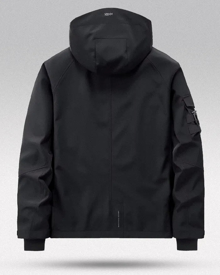 Techwear jacket black ’Bashiri’ - TECHWEAR STORM™