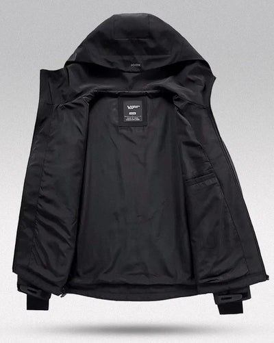 Techwear jacket black ’Bashiri’ - TECHWEAR STORM™