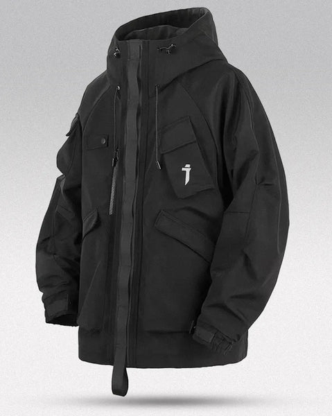 新品 正規品 sansangear tech Jacket BLACK 黒 black-bomber-jacket-streetwear