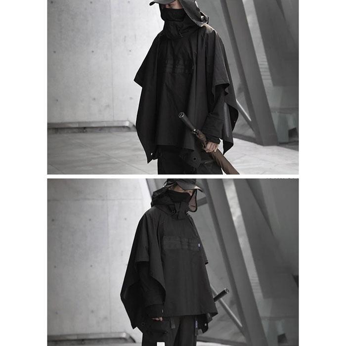 Techwear Poncho "Mura" - TECHWEAR STORM™