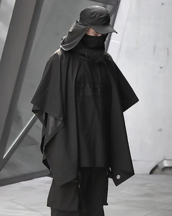 Techwear Poncho "Mura"