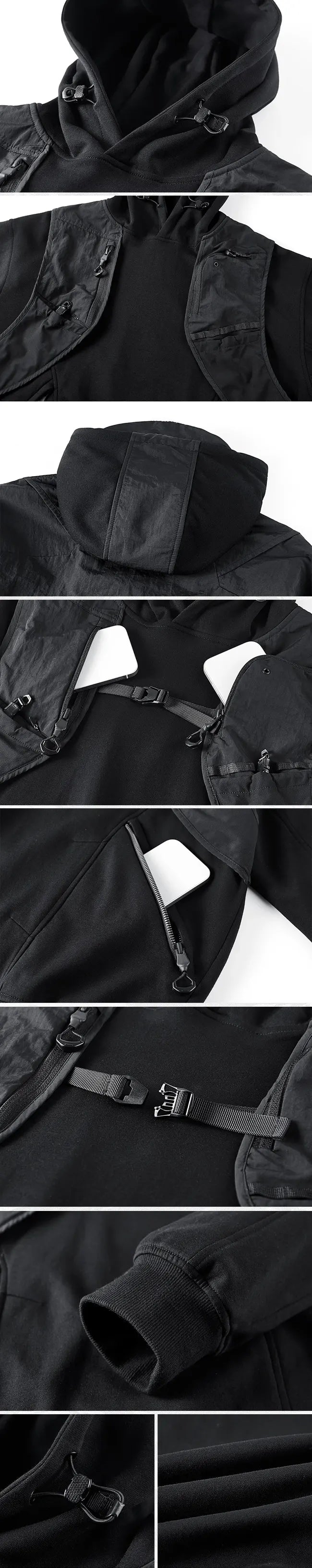 details of the "Awlong" Hoodie