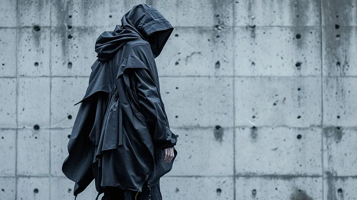 techwear storm poncho