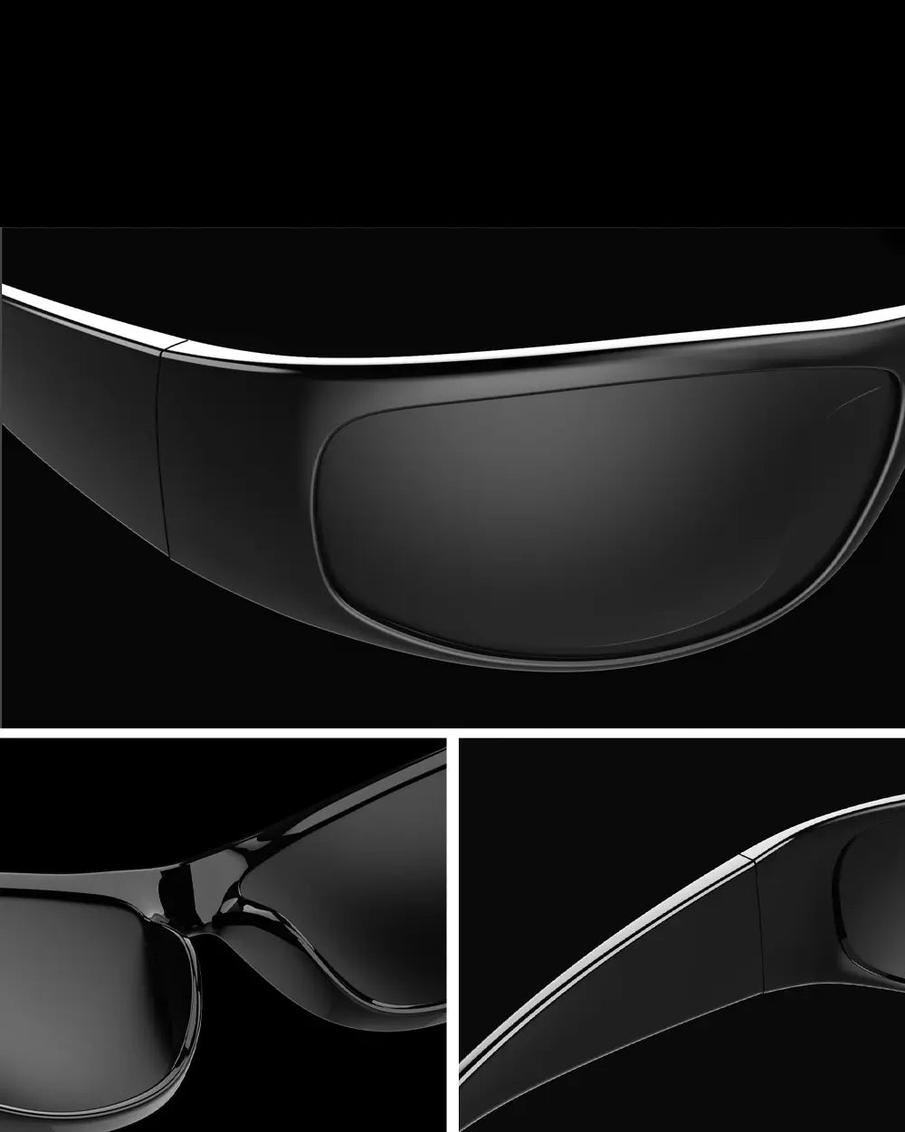 Techwear Sunglasses ’Blackout’