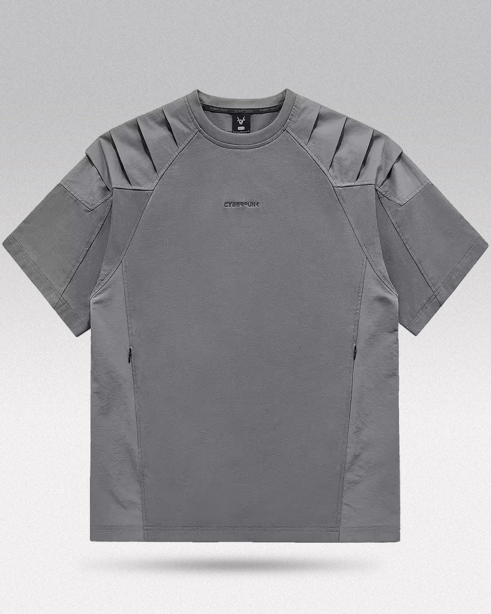 Techwear tee ’Ikawa’ - Grey / M