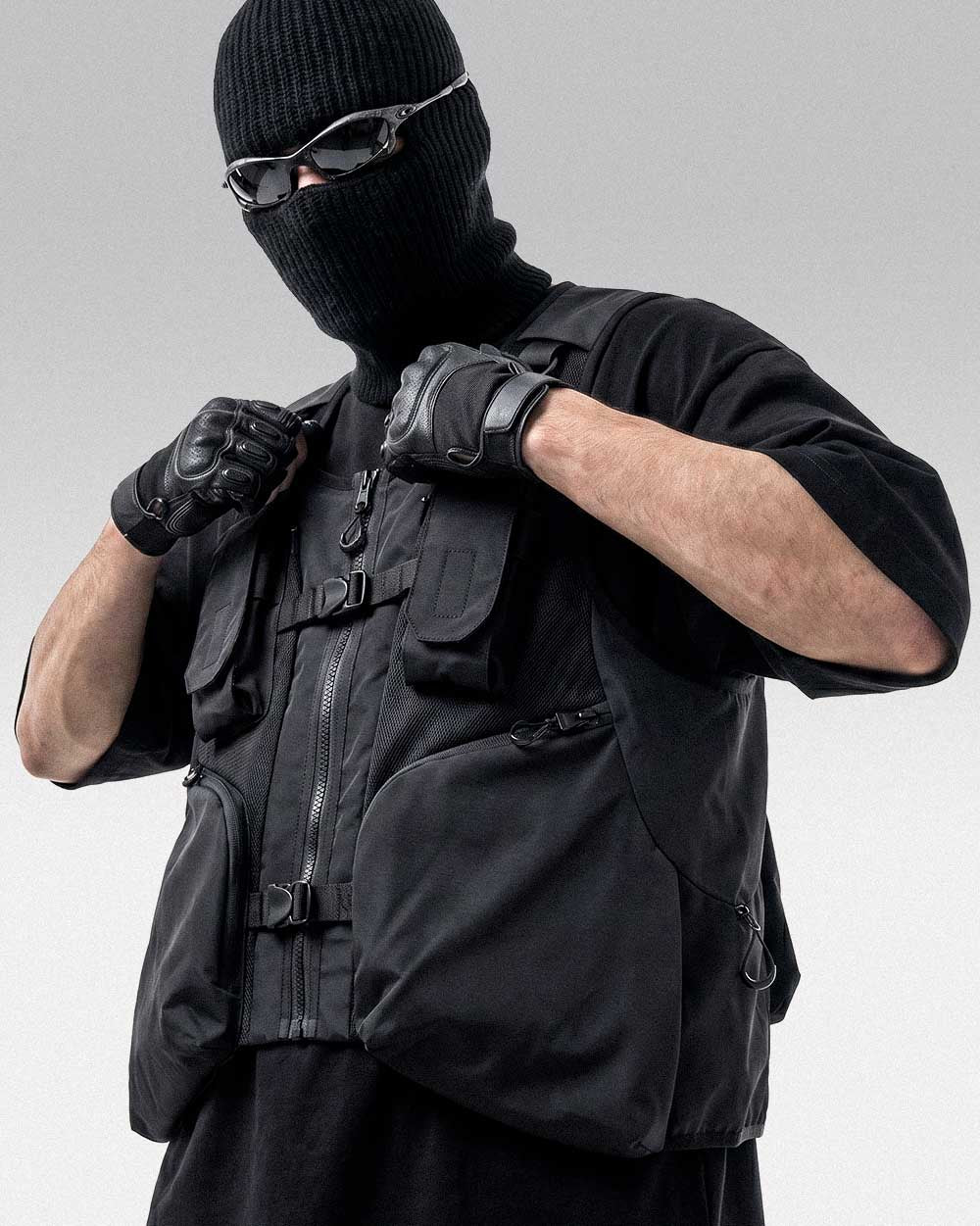 Techwear Vest ’Akashi’ - black / M