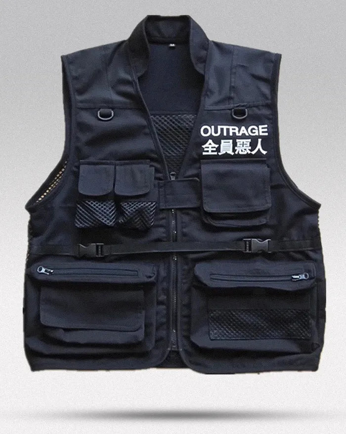 Techwear Vest ’Susaki’ - TECHWEAR STORM™