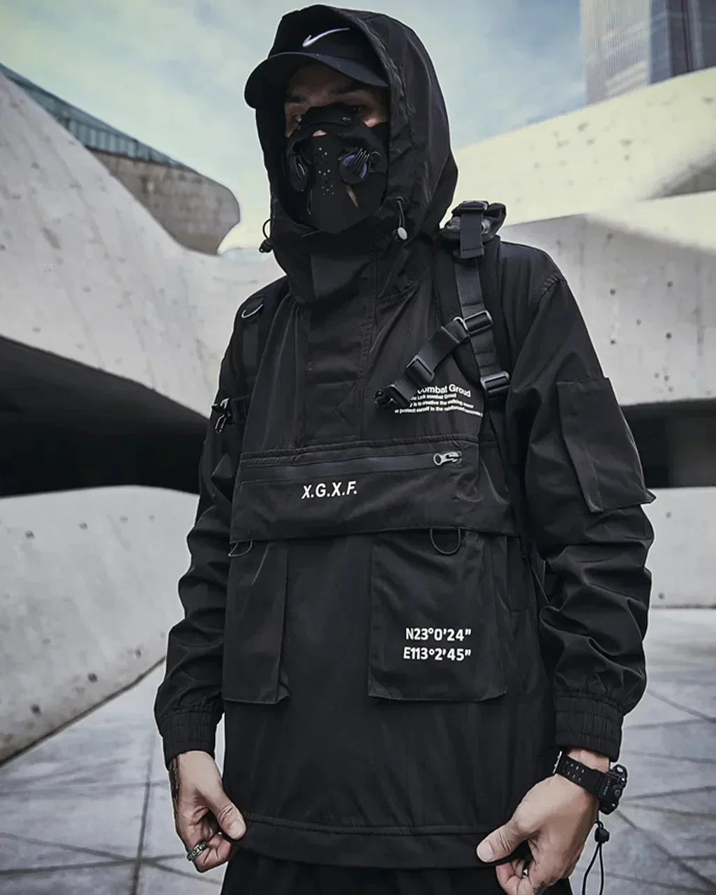 Techwear Windbreaker "Ichino"