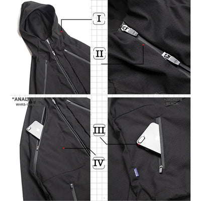 Techwear Windbreaker "Antenor" - TECHWEAR STORM™