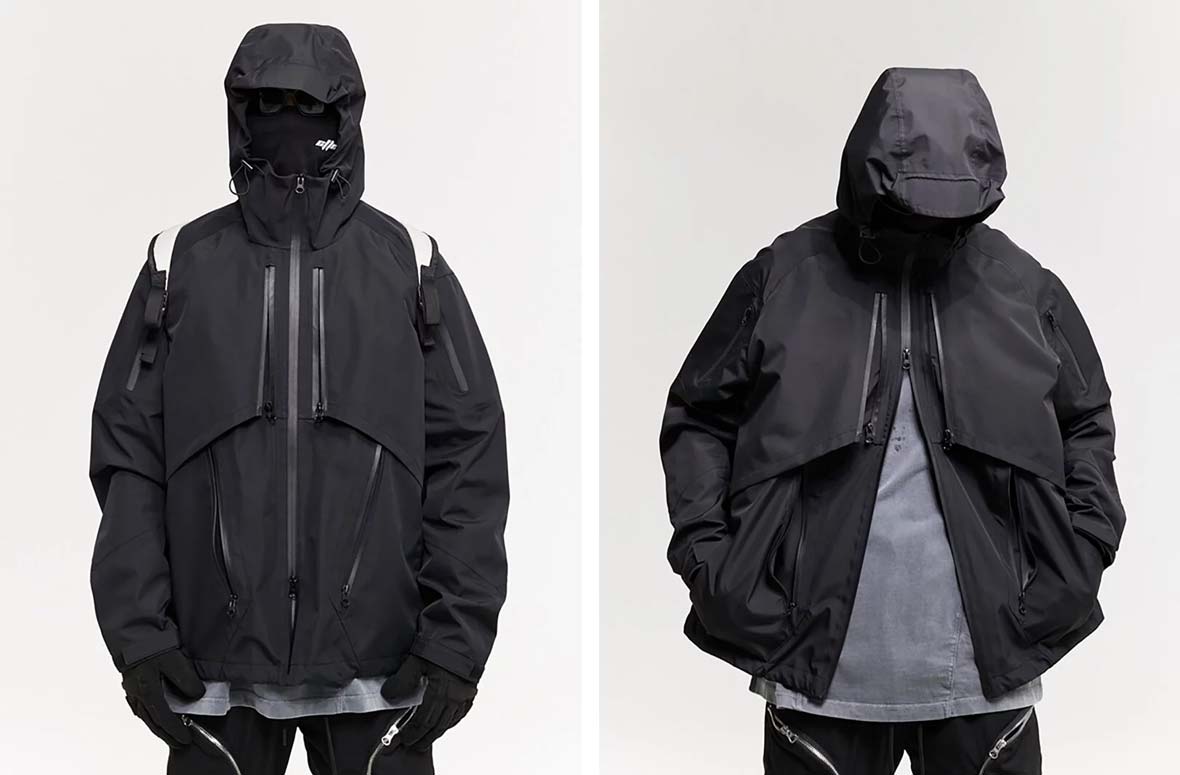 techwear windbreaker