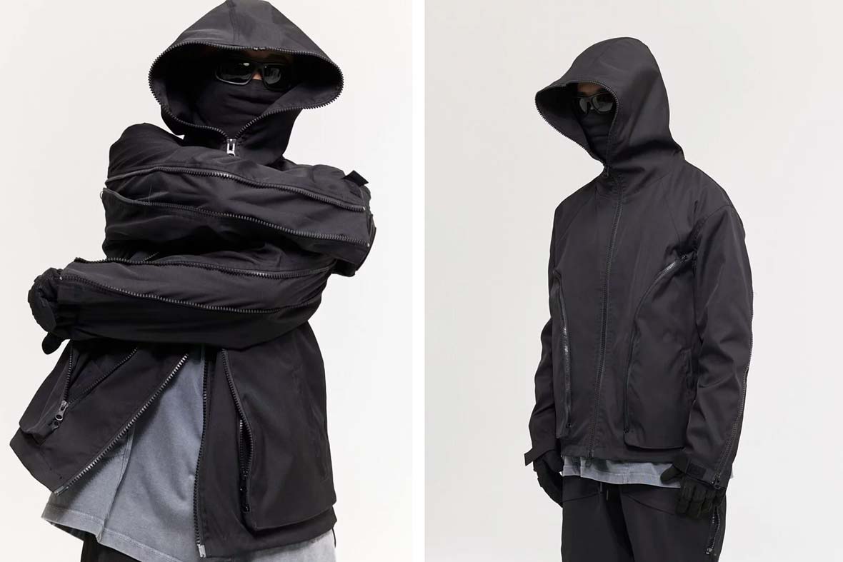 techwear windbreaker