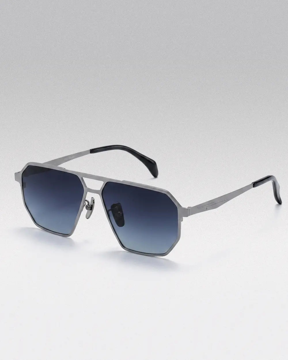 Titanium Sunglasses ’Specter’ - Gun gray (Progressive