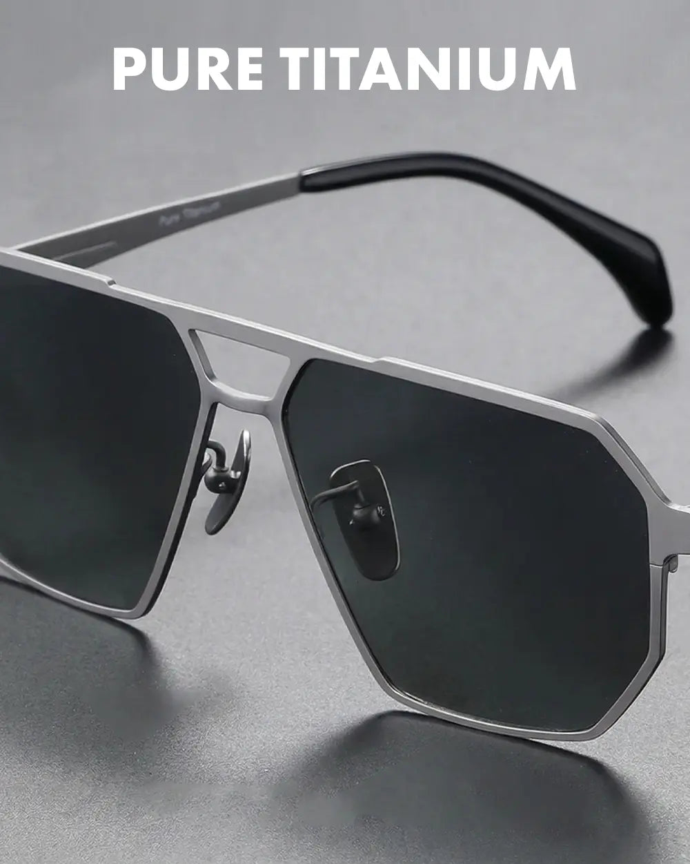 Titanium Sunglasses ’Specter’