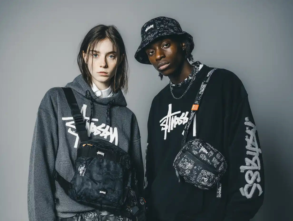 2 people with messenger bags
