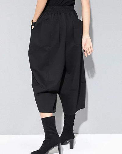 Trendy wide leg pants ’Yoki’ - TECHWEAR STORM™