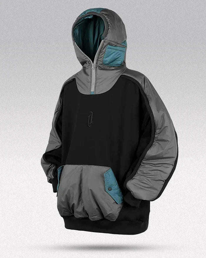 Turtleneck Hoodie ’Ota’ - TECHWEAR STORM™