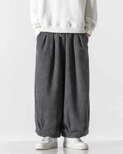 Velvet hakama pants ’Asahi’ - TECHWEAR STORM™