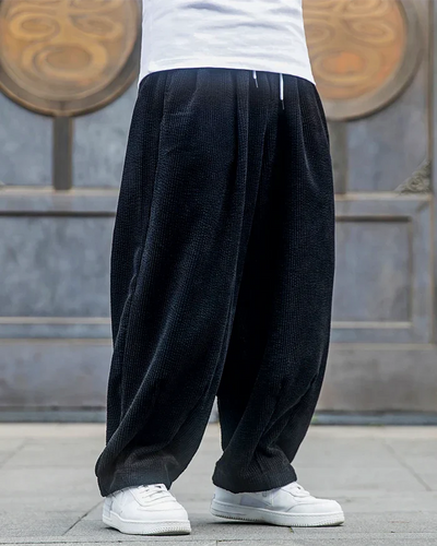 Velvet harem pants ’Fushima’ - TECHWEAR STORM™