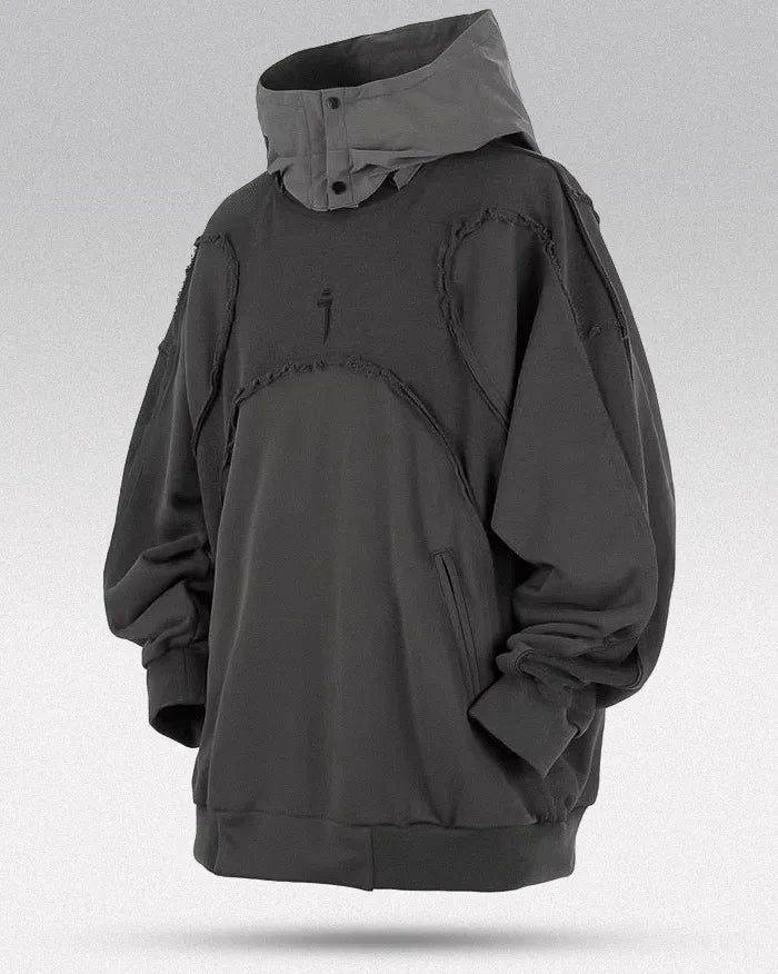 Vintage hoodie ’Yosu’ - Gray / M