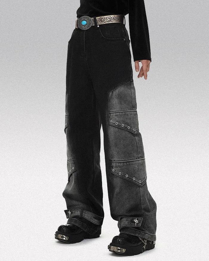 Vintage jeans Y2k ’Kuji’ - TECHWEAR STORM™