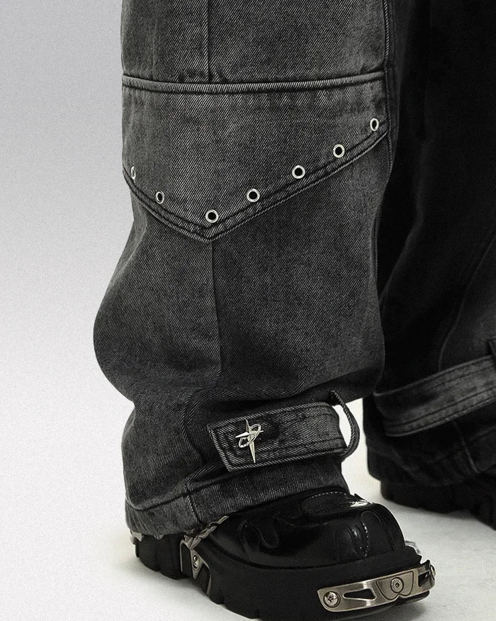 Vintage jeans Y2k ’Kuji’ - TECHWEAR STORM™