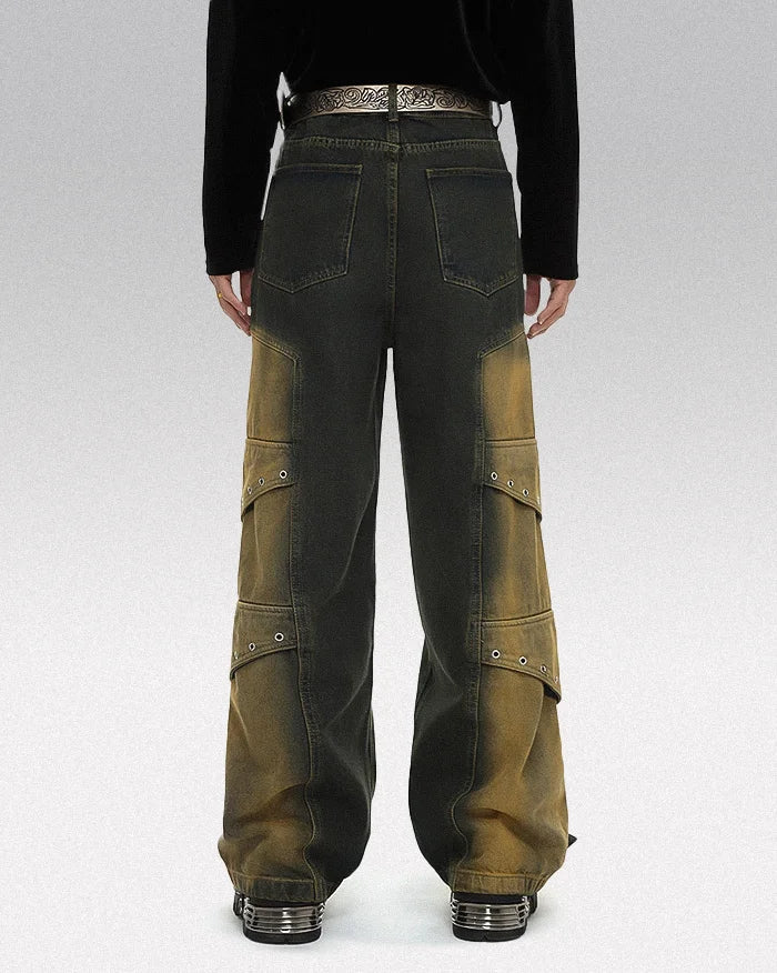 Vintage jeans Y2k ’Kuji’ - TECHWEAR STORM™