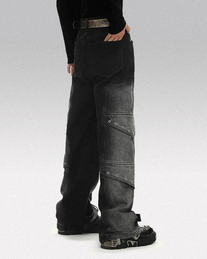 Vintage jeans Y2k ’Kuji’ - TECHWEAR STORM™