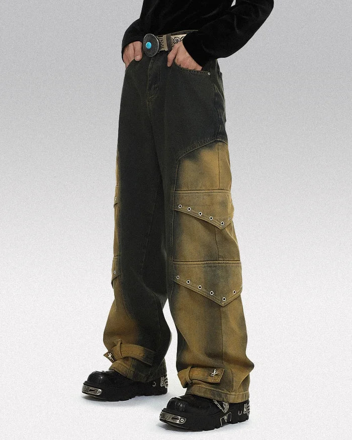 Vintage jeans Y2k ’Kuji’ - TECHWEAR STORM™