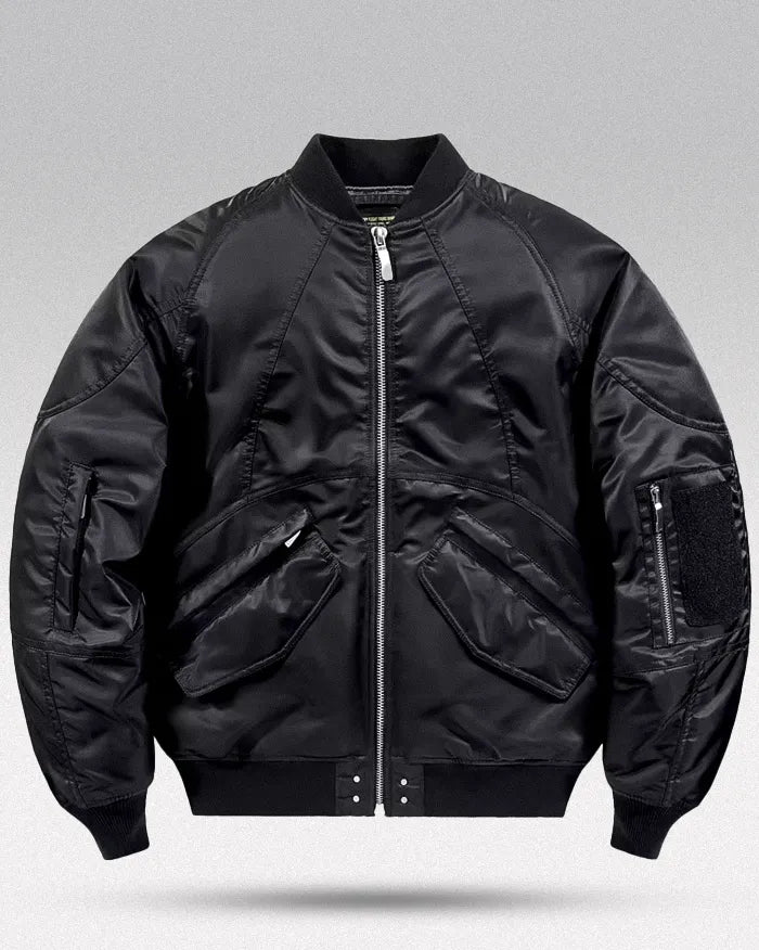 Warm men’s bomber jacket ’Ibushi’ - TECHWEAR STORM™