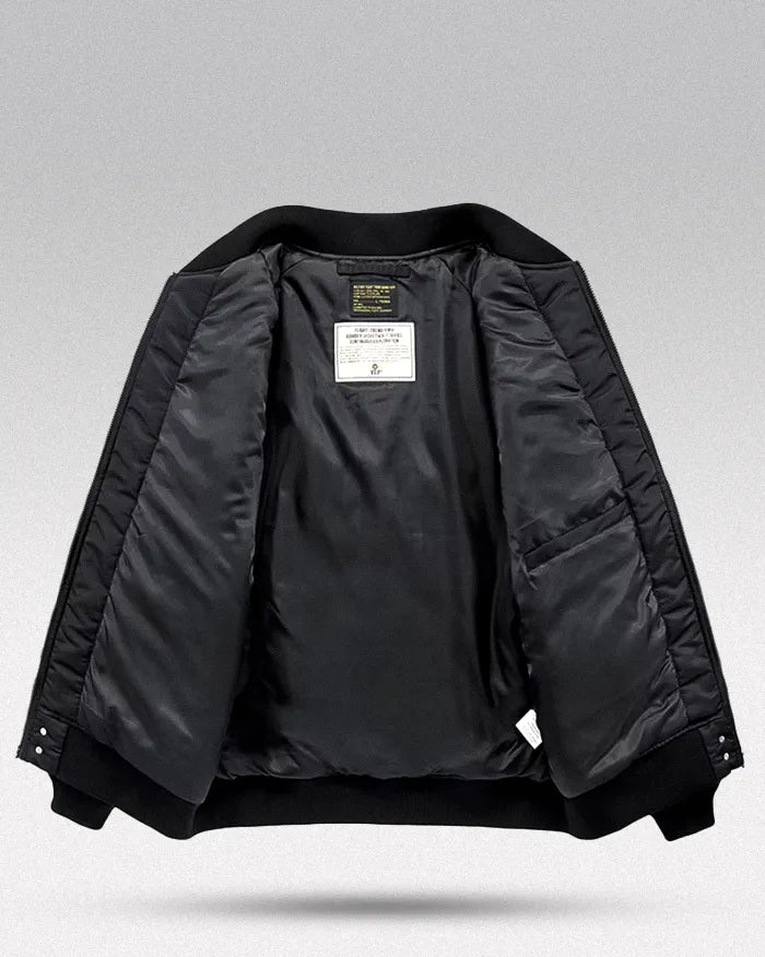 Warm men’s bomber jacket ’Ibushi’ - TECHWEAR STORM™