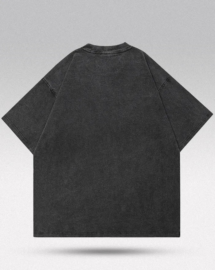 Washed Black T Shirt ’Crix’