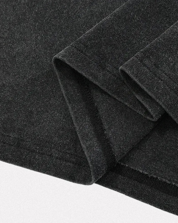 Washed Black T Shirt ’Crix’