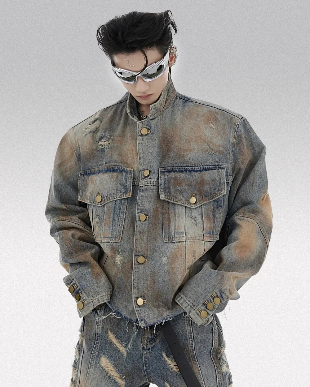 Washed Denim Jacket ’Amami’