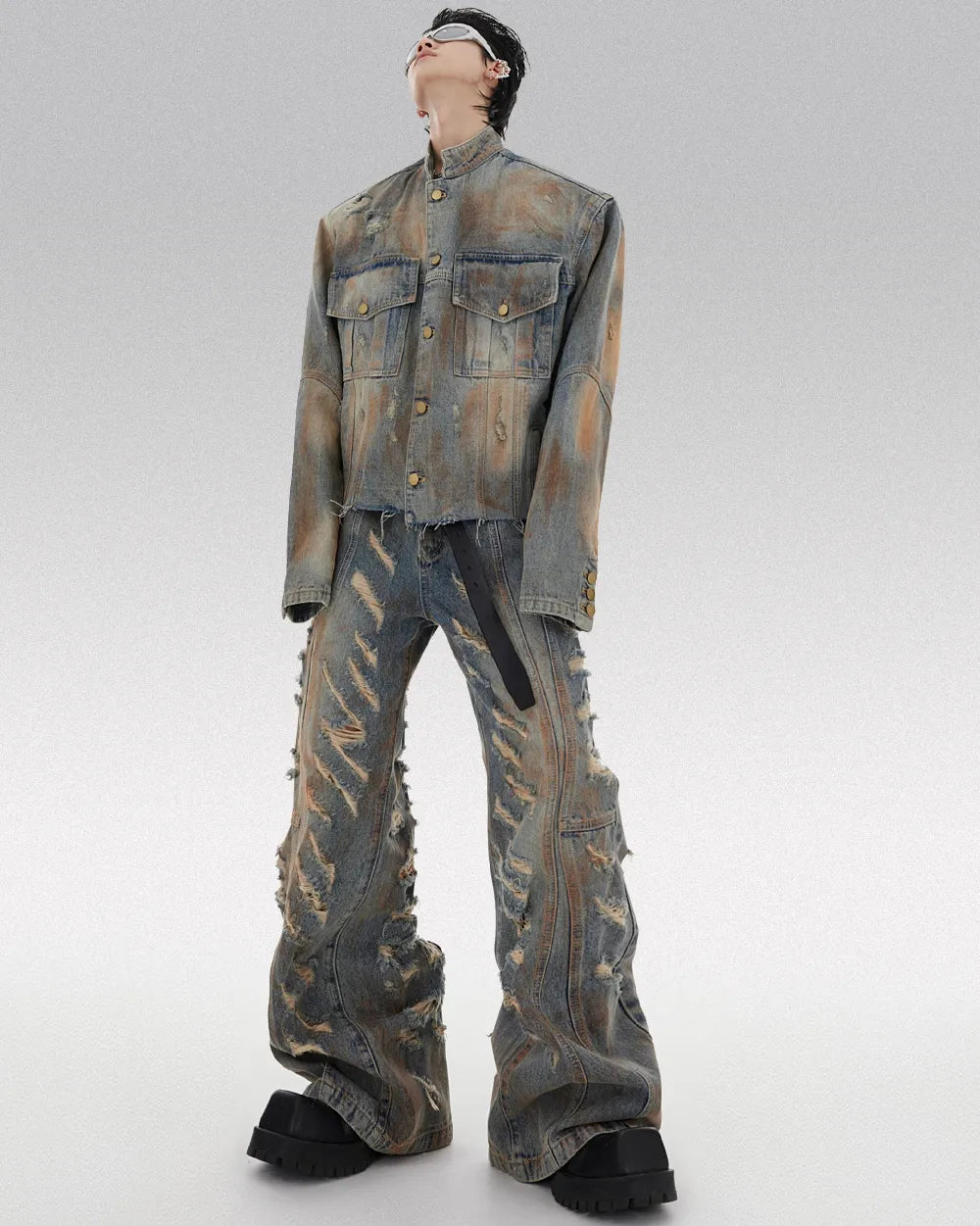 Washed Denim Jacket ’Amami’