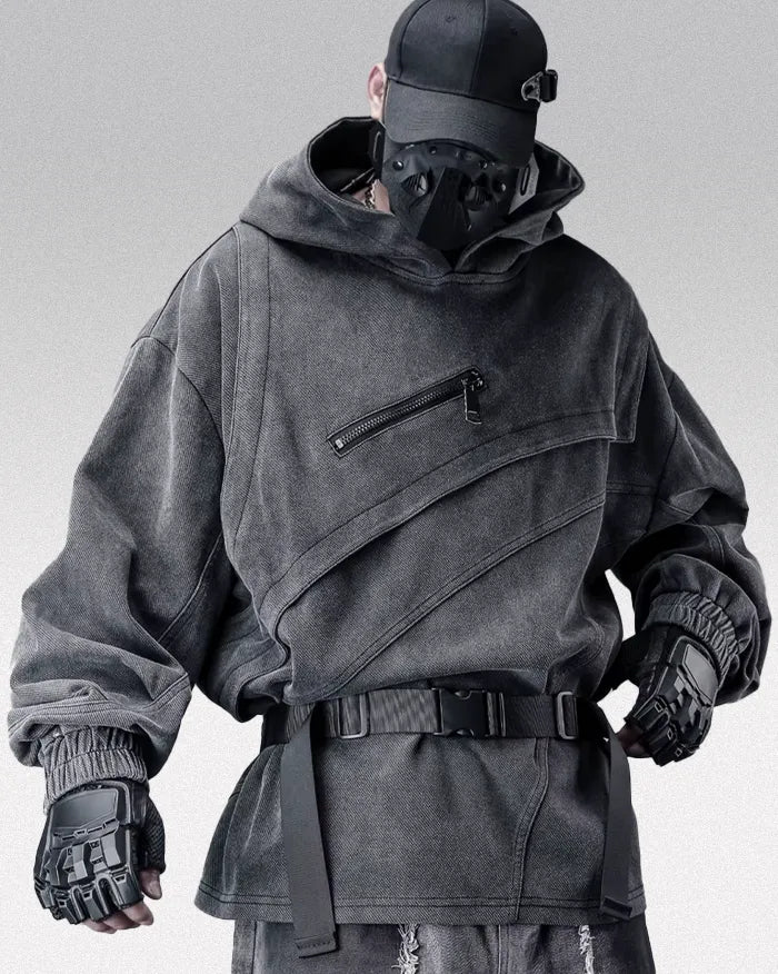 Washed Hoodie ’Kiryu’