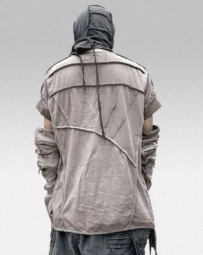 Wasteland T-shirt Removable Sleeves ’Kazuno’ - TECHWEAR