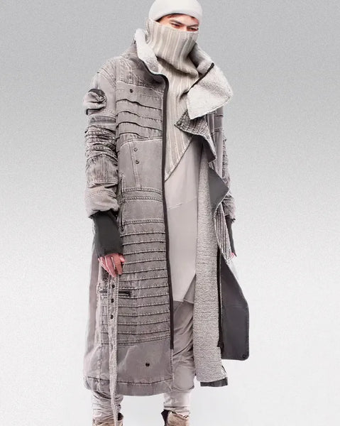 ジャケット・アウター argue essential over trench coat Army Green Asymmetric Trench Coat – Vivian Seven