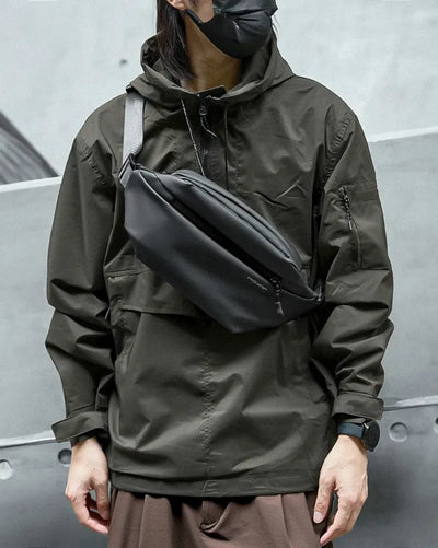 Waterproof crossbody fanny pack ’Tsushiro’ - TECHWEAR STORM™