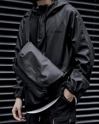 Waterproof messenger bag ’Shiroishi’ - TECHWEAR STORM™